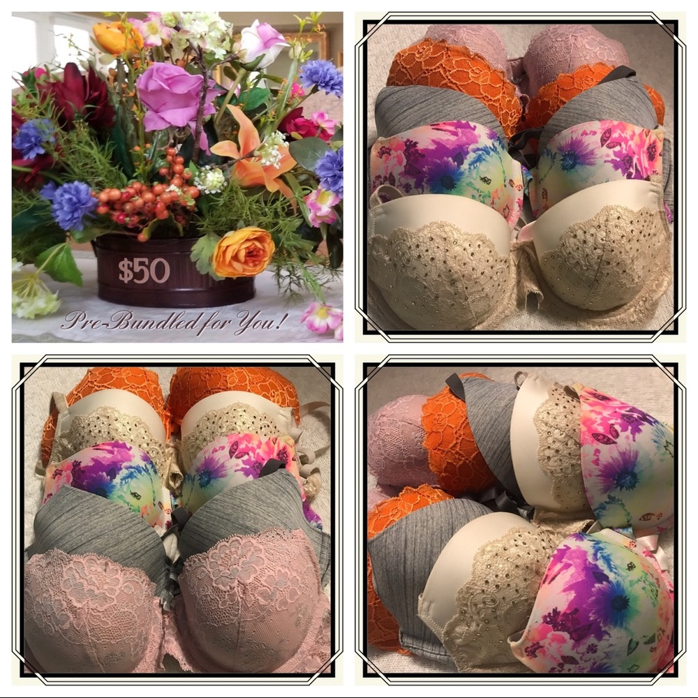 5 for $50 Lightly Lined VS Bras, All Size 36c